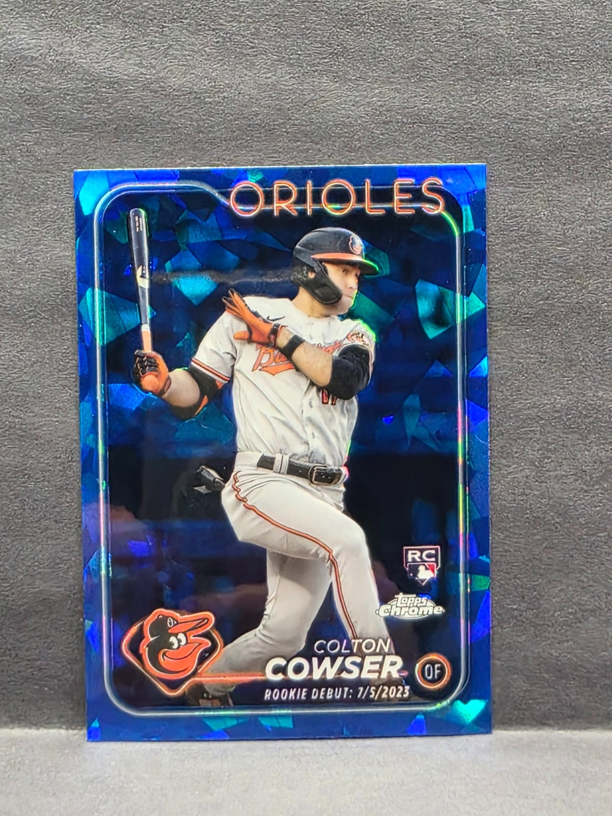 COLTON COWSER - 2024 Topps Chrome Update Sapphire - Rookie Debut RC #USCS72