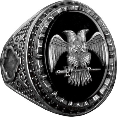 KAMBO 925 Sterling Silver Men's Ring Handmade Turkey