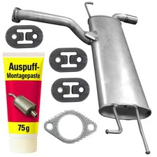 Edex Endtopf Auspuff für Kia Sportage 2 II JE/KM SUV 2.0 (09/2004-08/2010)