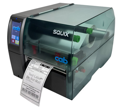 Cab SQUIX 6.3/300P Industrial Thermal Transfer Label Printer 300dpi USB LAN