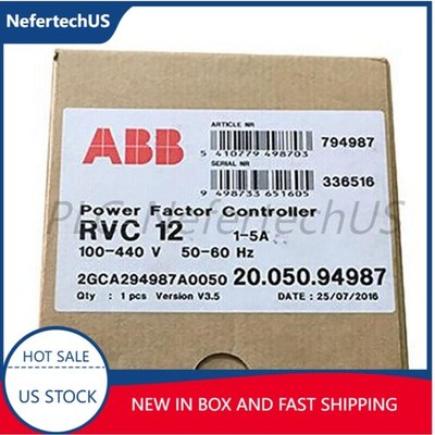 RVC-12/1-5A ABB Power Factor Controller RVC 12 1-5A Brand New Box