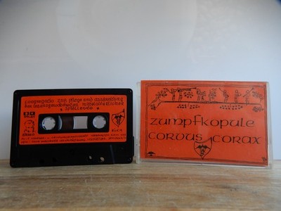 CORVUS CORAX ZUMPFKOPULE CONGREGATIO MUSIK KASSETTE MC TAPE 1990 RIGARDO TRIXX