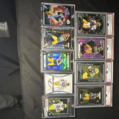 Green Bay Packers 9 card Lot!!! Including 4 PSA Slabs, Case hit, and an auto!!!
