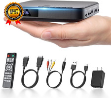 Mini DVD Player HDMI 1080P HD Small Compact DVD Player for Smart TV with All