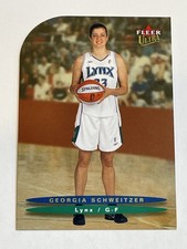 2003 Ultra WNBA Basketball Gold Medallion - Georgia Schweitzer - Minnesota Lynx