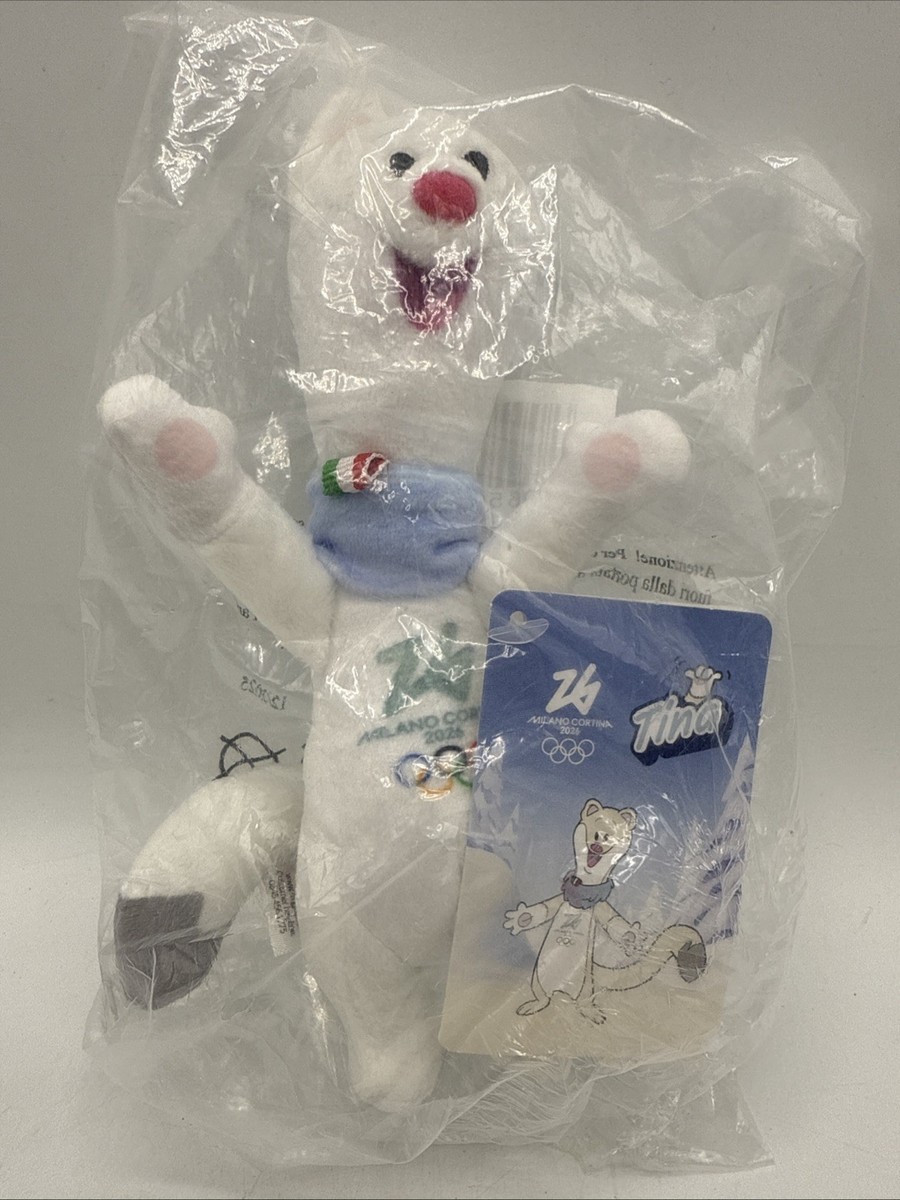 Official Milano Cortina 2026 Tina Plush Mascot Doll 7