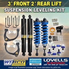 3" Front 2" Rear Suspension Level Lift Kit Lovells Coil for Ford Ranger Next Gen