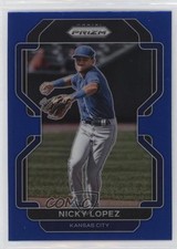 2022 Panini Prizm Tier II Blue Prizm Nicholas Lopez Nicky Lopez #129 0l1