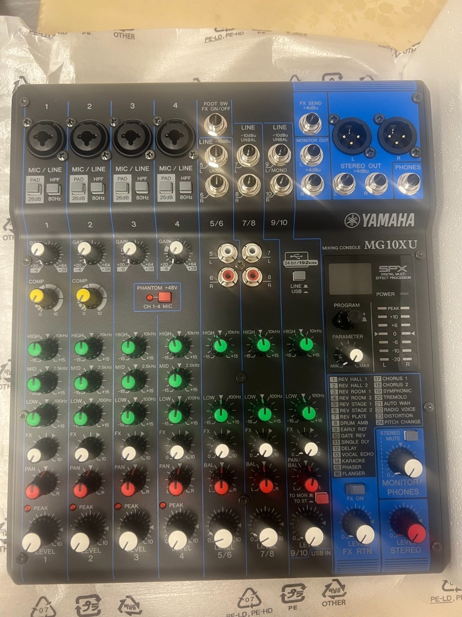 YAMAHA MG10XU アナログミキサー ジャンク品 Yamaha MG10XU Stereo Mixer for sale online | eBay