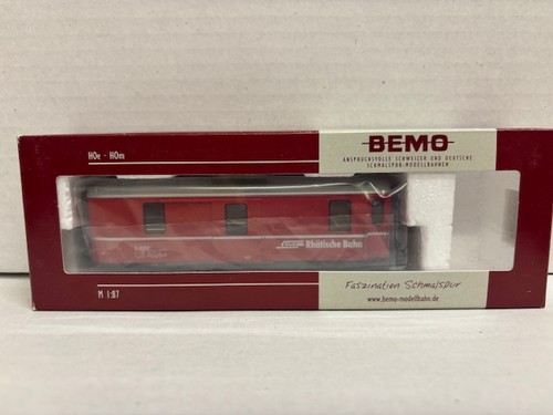 BEMO H0m D 4062 Gepäckwagen rot RhB Rhätische Bahn 3236 112 | Zustand: Gebraucht
