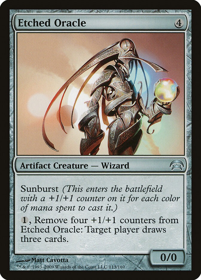 MTG Etched Oracle - Planechase #113 - Uncommon - Lightly Played