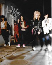 * MICHAEL MONROE * signed 8x10 photo * HANOI ROCKS * COA *