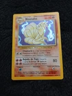 Pokémon TCG NINETALES 12/102 HOLO RARE UNLIMITED BASE SET Portuguese