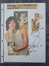 JÜRGEN DREWS Autograph Signed Original Colla...