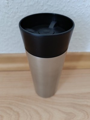 Coffee to go Becher Thermo Edelstahl Tchibo ca 300ml