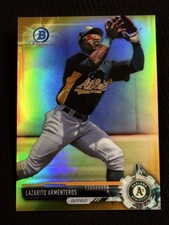 2017 Bowman Chrome GOLD REFRACTOR Lazarito Armenteros 27/50