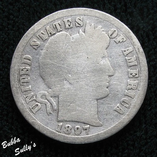 1897-O Barber Dime — photo from another recent sale