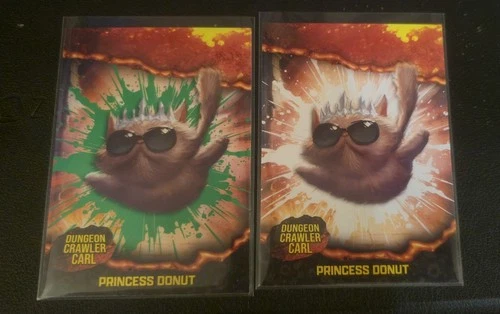 Dungeon Crawler Carl PRINCESS DONUT #11 Emerald/Green Variant SSP & Classic Base - product listing photo