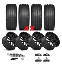 235 45 18 Gloss Black Wheel Tire Package Set Mesh Set 4 Factory Oem 235 45 18 Gloss Black Wheel Tire Package Set Mesh Set 4 Factory Oem