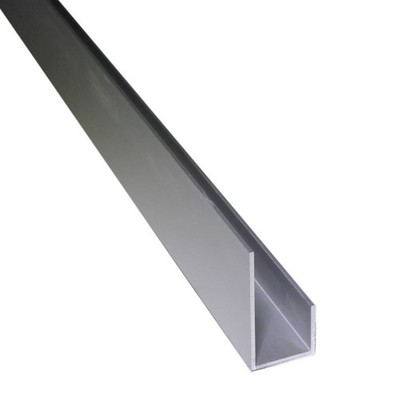 Alu U-Profil 20x6,6x9x1,3mm ELOXIERT 1 m Aluprofil Aluminium