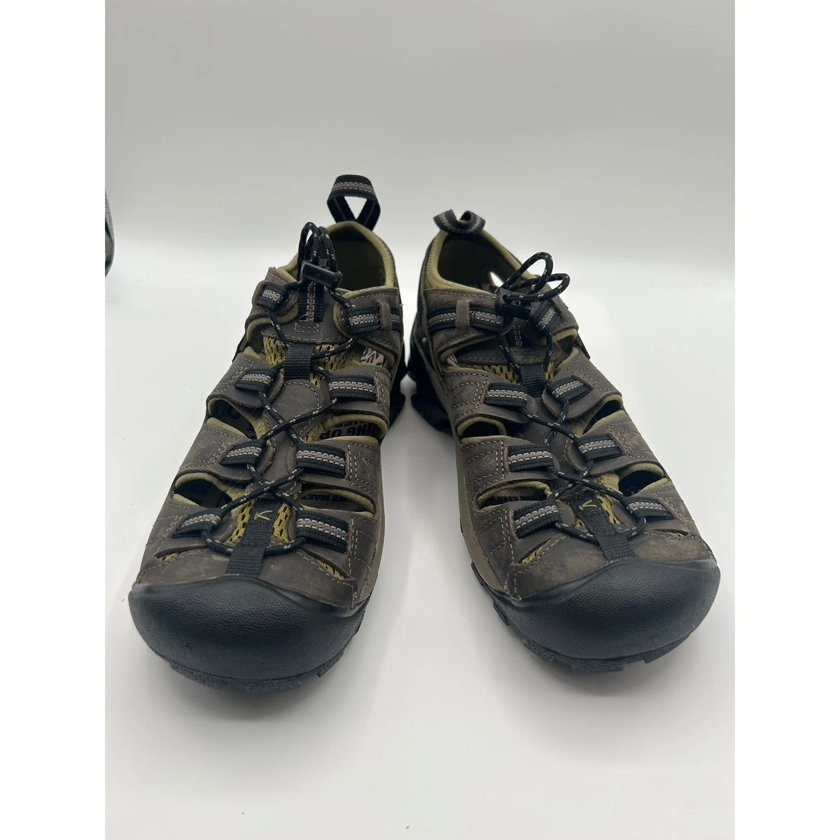 Keen Arroyo II Fisherman Sandal Men\'s 12 Green Leather GorpCore Hiking Camping Keen Arroyo 2 Sports Sandal Review: A Capable Water Shoe  main image 4