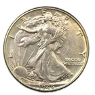 1946 P Philadelphia Walking Liberty Silver Half 50c Almost Uncirculated AU+