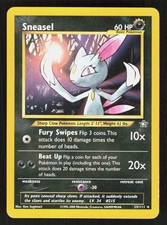 Pokemon Sneasel 25/111 Unlimited Rare Neo Genesis (LP)
