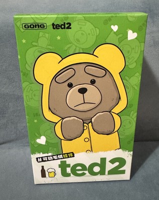 Pop Mart TED 2 Teddy Bear Action Plush Pendant Unopened Blind Box