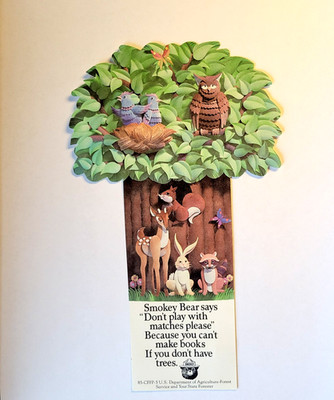 SMOKEY the BEAR  Book Mark 85-CFFP-5  USDS  FS