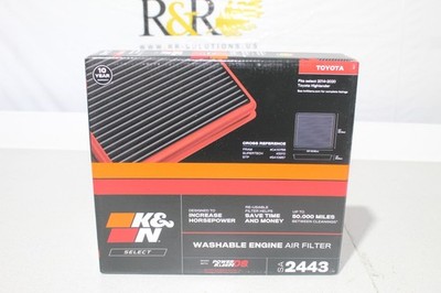 K&N Select Engine Air Filter SA-2443, High Performance, Premium, Washable Toyota