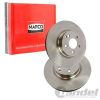 2X Mapco Bremsscheiben 330Mm BelÜFtet Vorne Passend FüR Mercedes CLS E-KLASSE GL