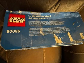 LEGO City 60085 4x4 with Powerboat. Open Damaged Box. Sealed Bags.
