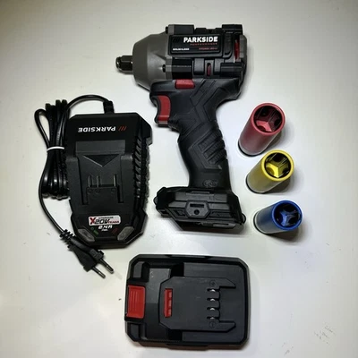 Avvitatore a impulsi Parkside Performance a batteria 600Nm PPDSSA 20-Li A1 20V - Imagen 1 de 4