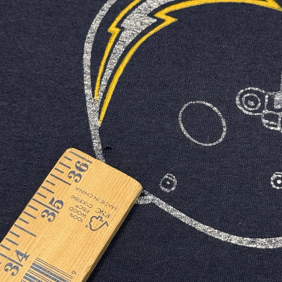 Camisa De Colección San Diego Chargers Hombres Pequeña Adulta NFL Fútbol Años 80 90 Campeón Foto 4 de 4