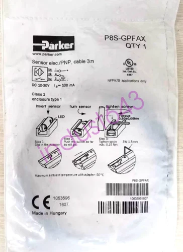 one brand new Parker P8S-GPFAX sensor P8S-GPFAX spot stock #YP1