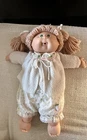 Vintage 1985 "Paci" Cabbage Patch Kids Green Eyes,blonde Hair, Original Clothes