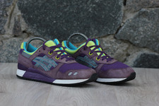ASICS Gel Lyte 3 Purple Grey Lime DS rare