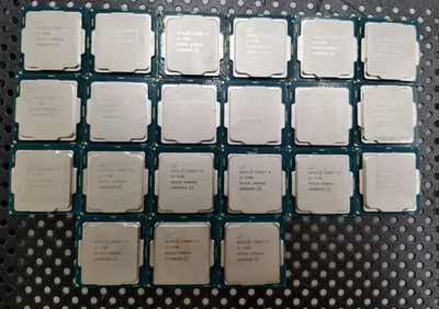 LOT OF (21) Intel CPU Core i5-7400 3.00GHz Quad-Core Socket Processor SR32W