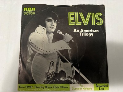 Elvis Presley   An American Trilogy / First Time I Ever Saw 45 RPM 