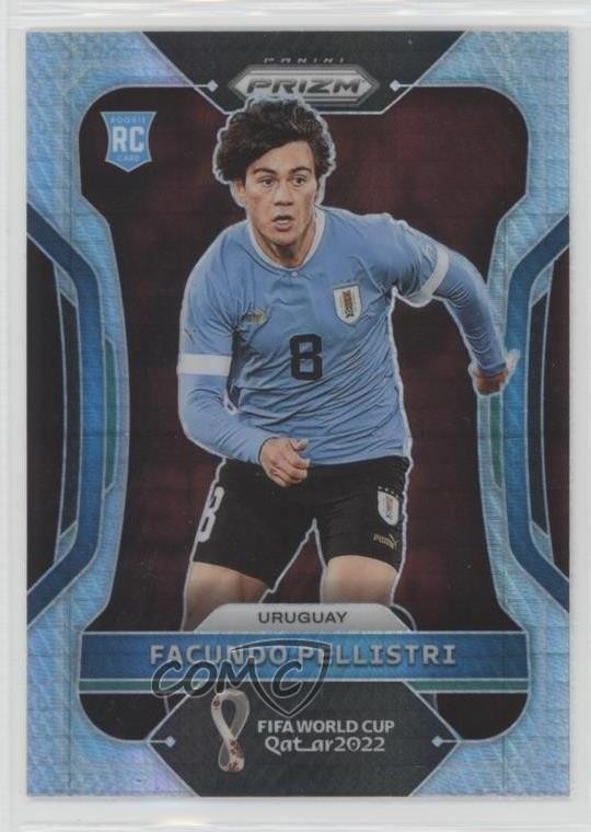 2022 Panini Prizm World Cup Qatar Hyper Prizm Facundo Pellistri #275 12wc