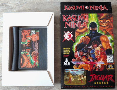 ATARI Jaguar Spiel-  Kasumi Ninja  - OHNE ANLEITUNG