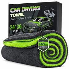 30x30cm in Microfiber Car Drying Towel 1400GSM Streak Free Auto Wash Cloth