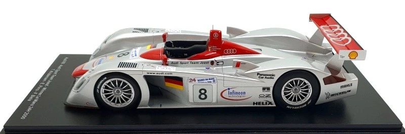 Spark 1/18 Scale 18LM00 - Audi R8 Audi Sport #8 1st 24Hr Le Mans 2000 - Joest - Image 4 of 4