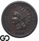 1880 Indian Head Cent Penny