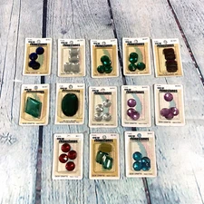 Gick Sew On Rhinestones Crafting Lot of 13 Sealed Packages Crafts Vintage
