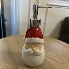 Home Essentials Santa Claus Soap Dispenser  , Christmas Holiday.