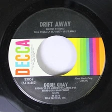 Soul 45 Dobie Gray - Drift Away / City Stars On Decca