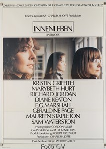 Details Zu Orig Filmplakat A1 Innenleben Interiors 1978 Woody Allen Diane Keaton