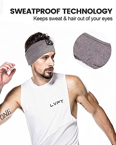 Bluetooth Headband Headphones for Sleeping Soft Sleep Headband with Built-in ... - Picture 4 of 8