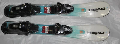 NEW HEAD 67cm kids skis supershape team + adjustable SX 4.5 GW bindings 15.5-18.